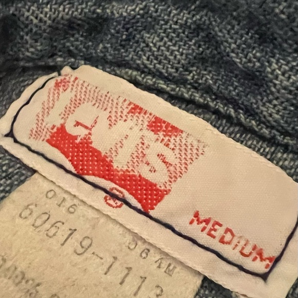 Vintage Orange Tag Levi’s Denim Pullover Shirt - Picture 11 of 12